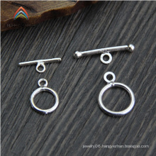 Y0083 925 Sterling Silver Accessories,Connectors For Jewelry Making,Silver OT Toggle Clasp